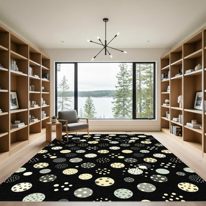 Subtle Polka Dot Array Rug