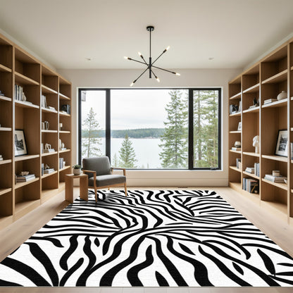 Bold Graphic Animal Print Rug