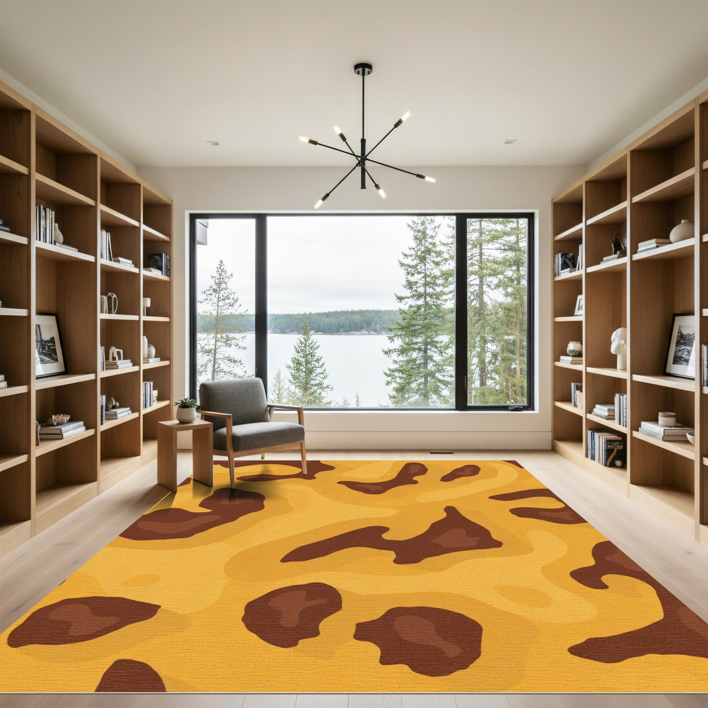 Animal Print Caramel Spots Rug