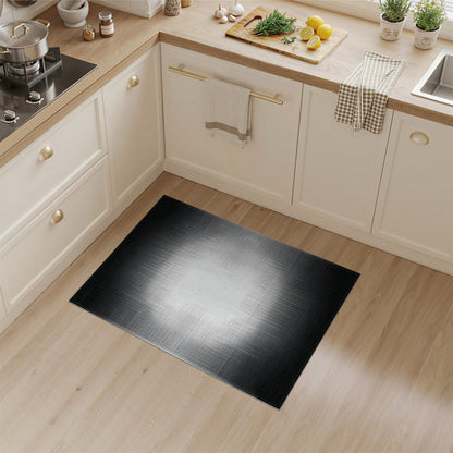 ODIKA Black White Dot Gradient Area Rug