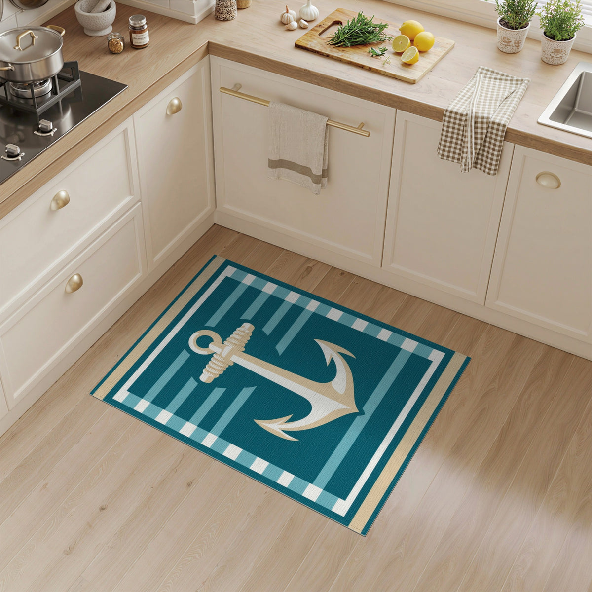 Coastal Anchor Area Rug