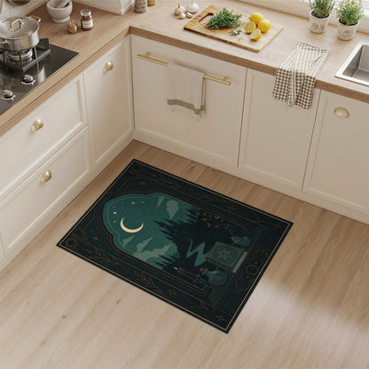 Midnight Castle Mystical Area Rug