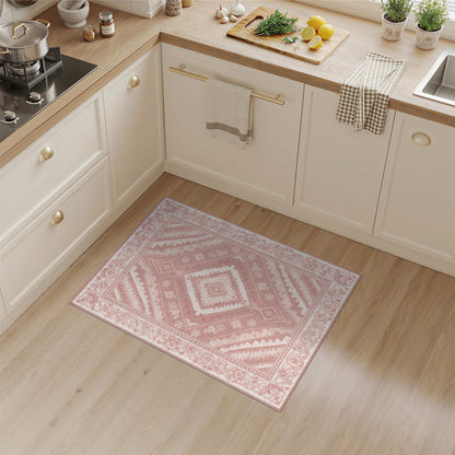 Pink Southwestern Area Rug