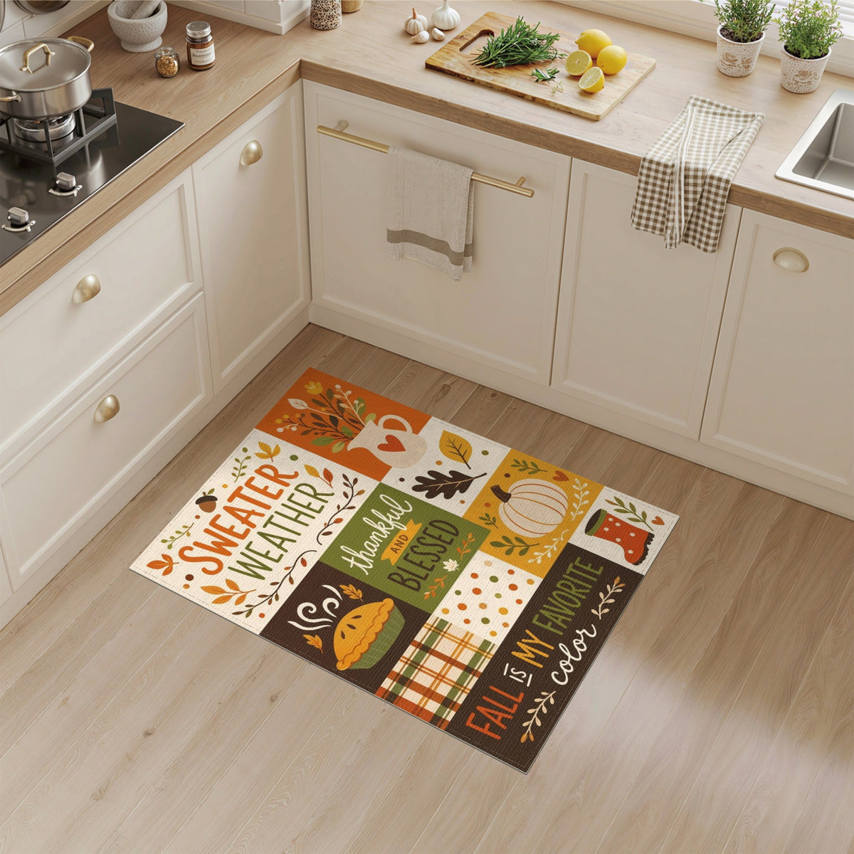 Fall Sweater Weather Area Rug