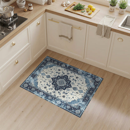 Blue Persian Traditional Area Rug
