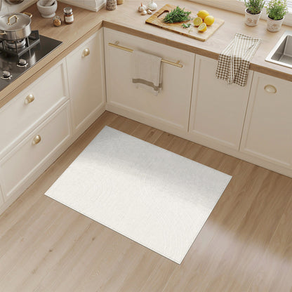 Beige Abstract Wave Area Rug