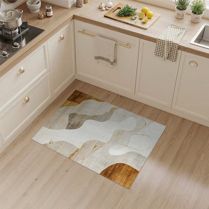 ODIKA Flowing Abstract Neutral Area Rug