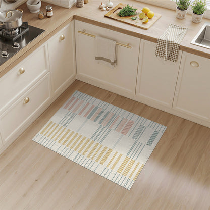 Multi-Color Geometric Dot Area Rug