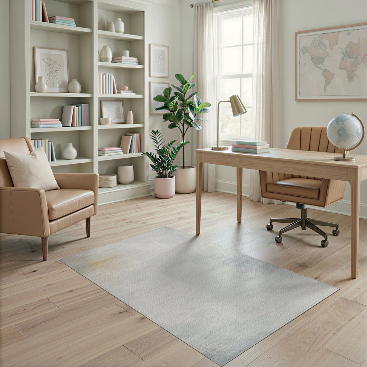 Abstract Area Abstract Neutral Area Rug