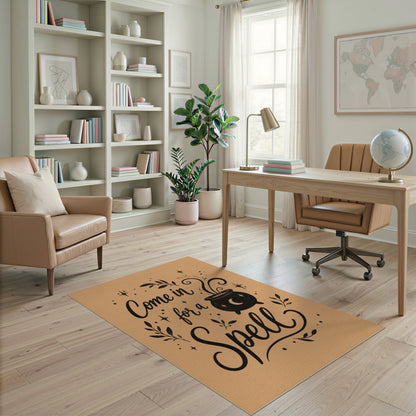 Come In For A Spell Cauldron Area Rug