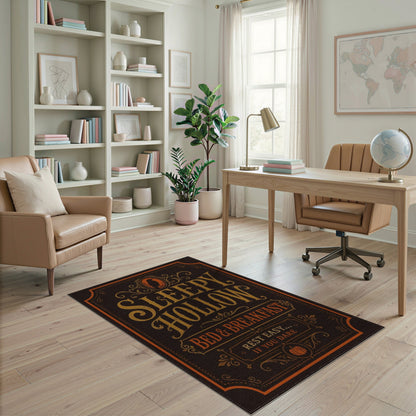 Gold and Silver Sleepy Hollow Vintage Area Rug