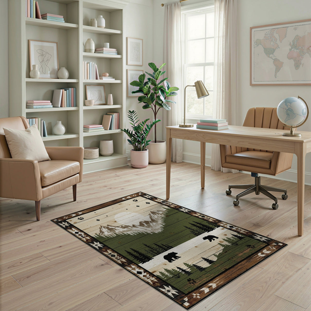 Heritage Tribal Bear Mountain Area Rug