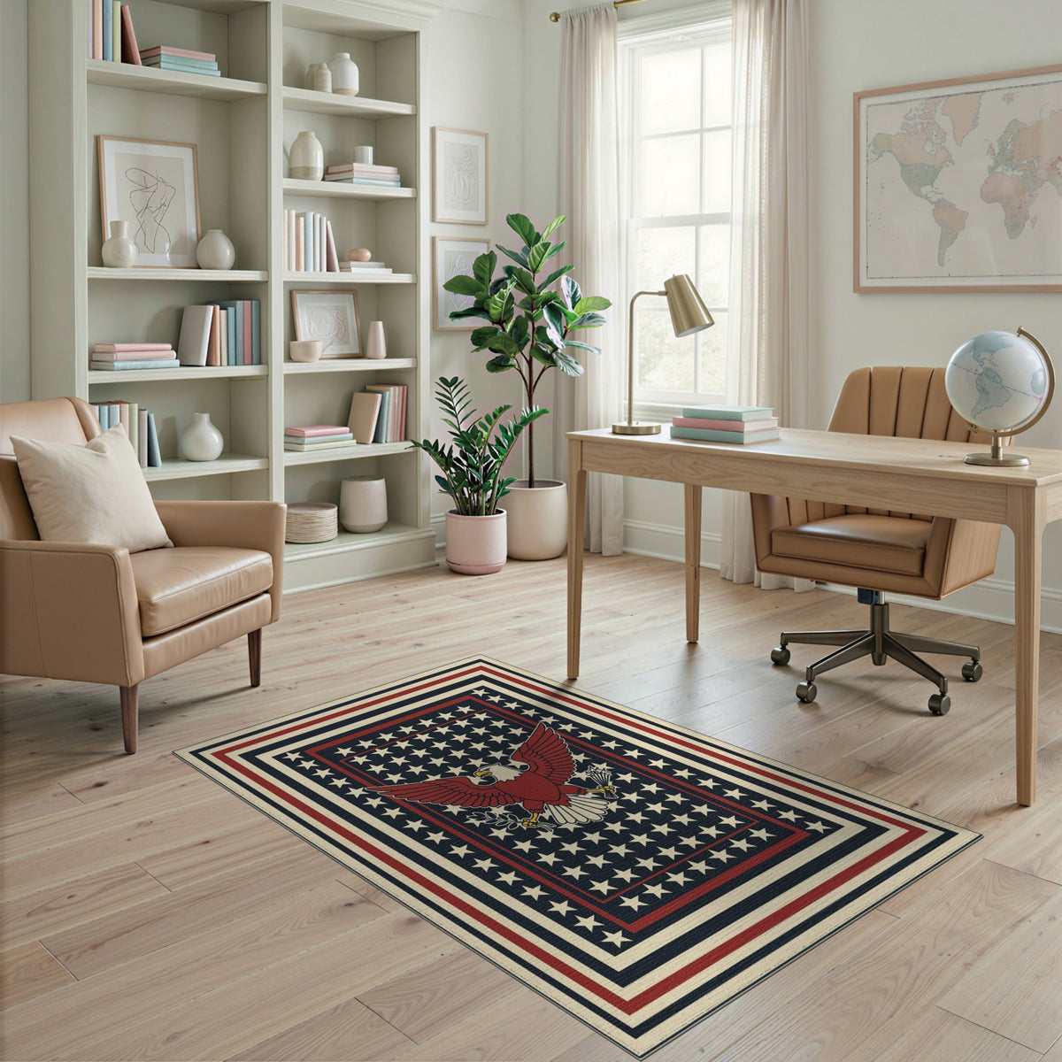 American Eagle Patriotic Area Rug