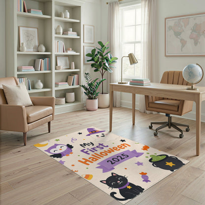 My First Halloween Kids Cartoon Rug