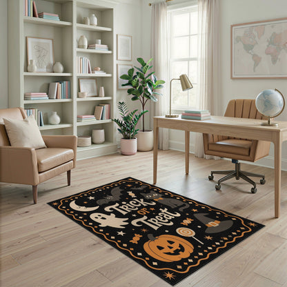 Trick or Treat Halloween Kids Cartoon Rug