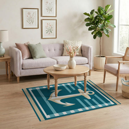 Coastal Anchor Area Rug