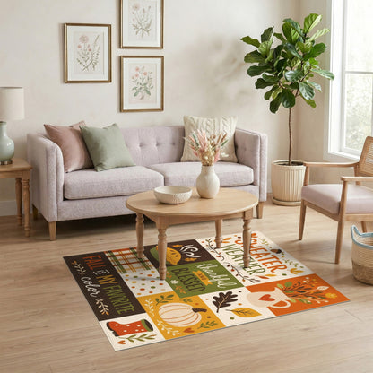 Fall Sweater Weather Area Rug