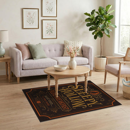 Gold and Silver Sleepy Hollow Vintage Area Rug