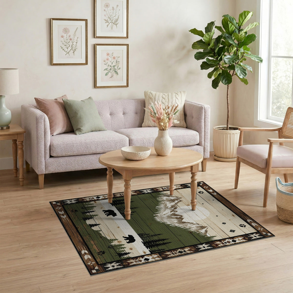 Heritage Tribal Bear Mountain Area Rug