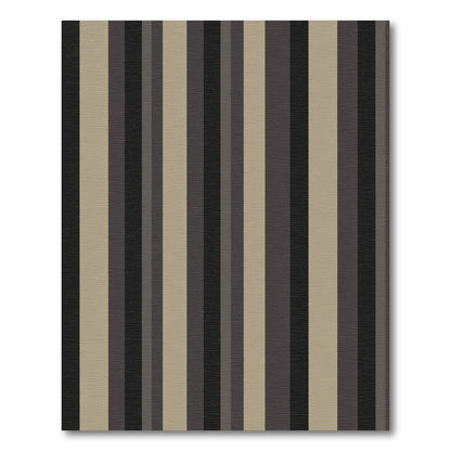 Earth Tones Vertical Stripe Rug