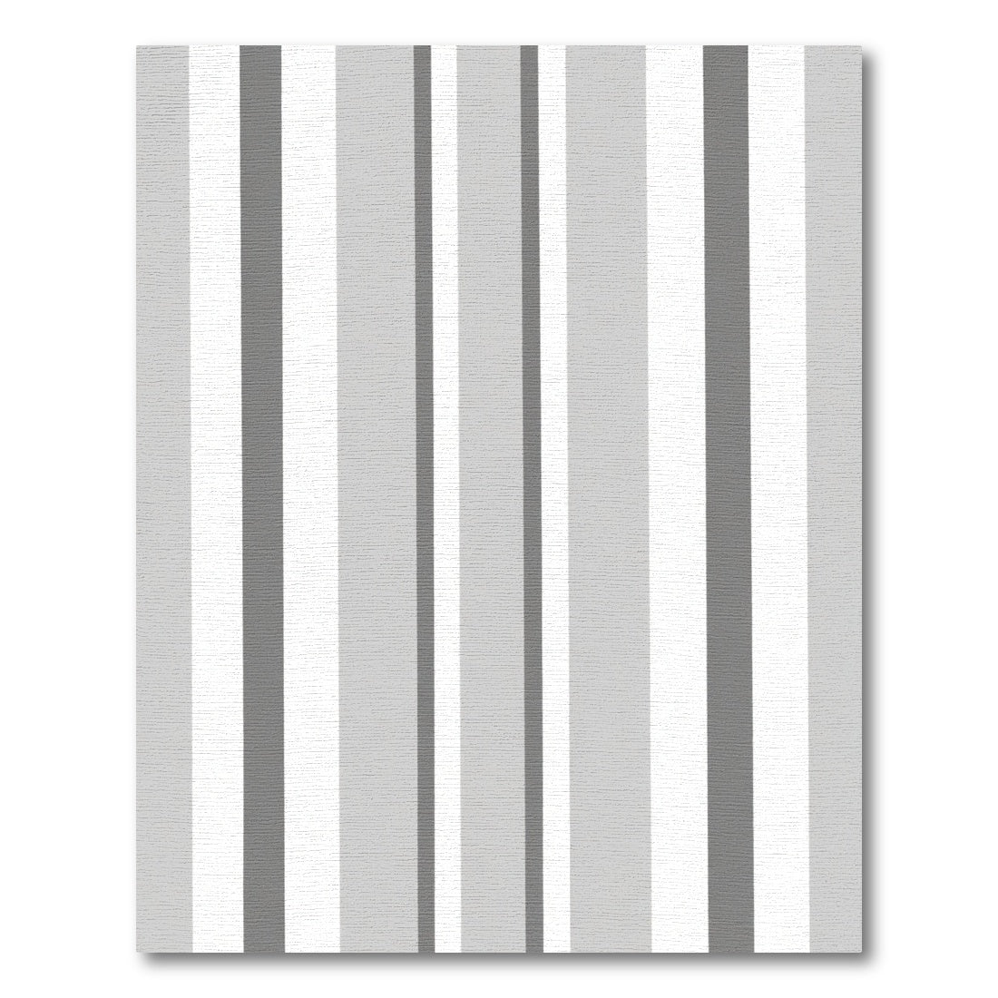 Shades of Gray Vertical Stripe Rug