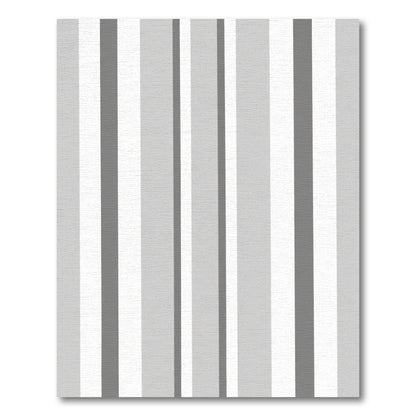 Shades of Gray Vertical Stripe Rug