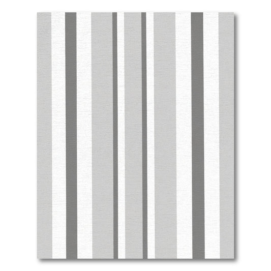 Shades of Gray Vertical Stripe Rug
