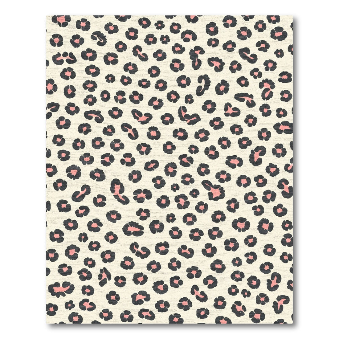 Cream Leopard Spots Scatter Rug