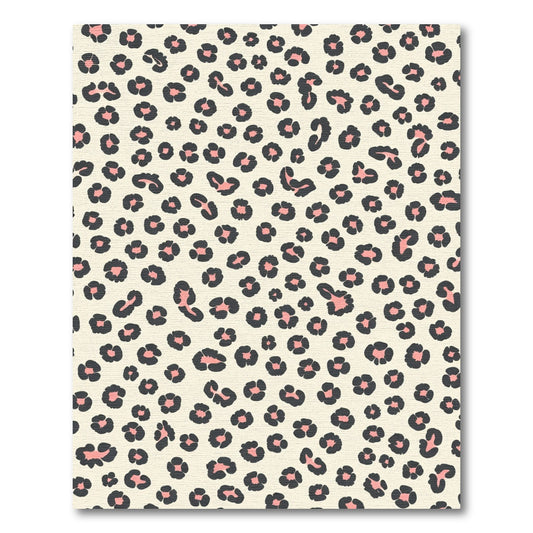 Cream Leopard Spots Scatter Rug