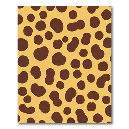 Spotted Earthy Tone Abstract Spots Rug