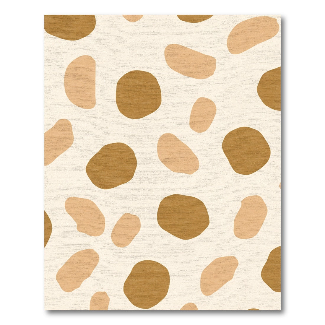 Earthy Organic Cloud Shapes Rug