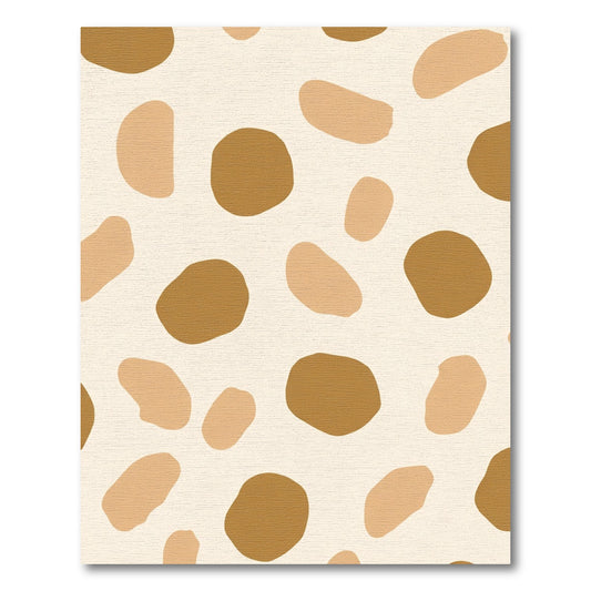Earthy Organic Cloud Shapes Rug
