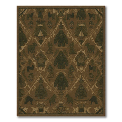 Bigfoot Heritage Tribal Area Rug
