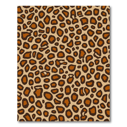 Classic Leopard Spot Print Rug