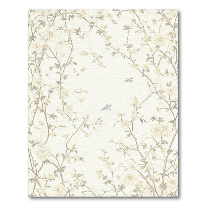 Beige Floral Vintage No. 86 Area Rug