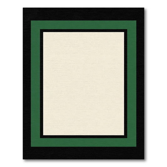 Cream Ivory Border Square Rug