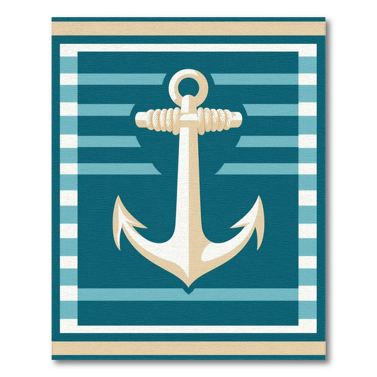 Coastal Anchor Area Rug