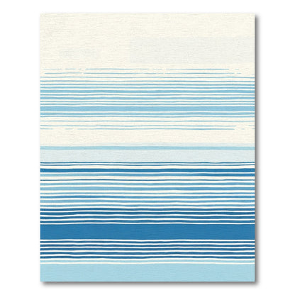 Oceanic Hue Striped Horizon Rug