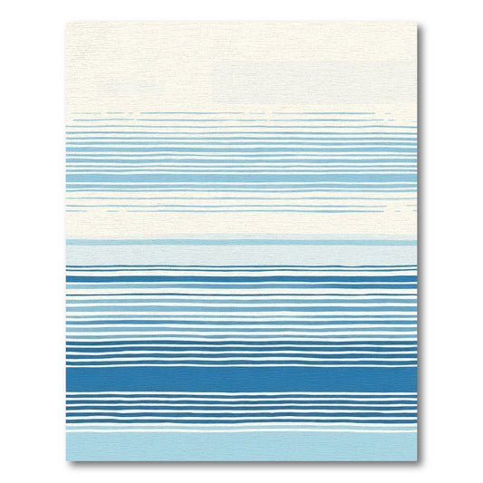 Oceanic Hue Striped Horizon Rug