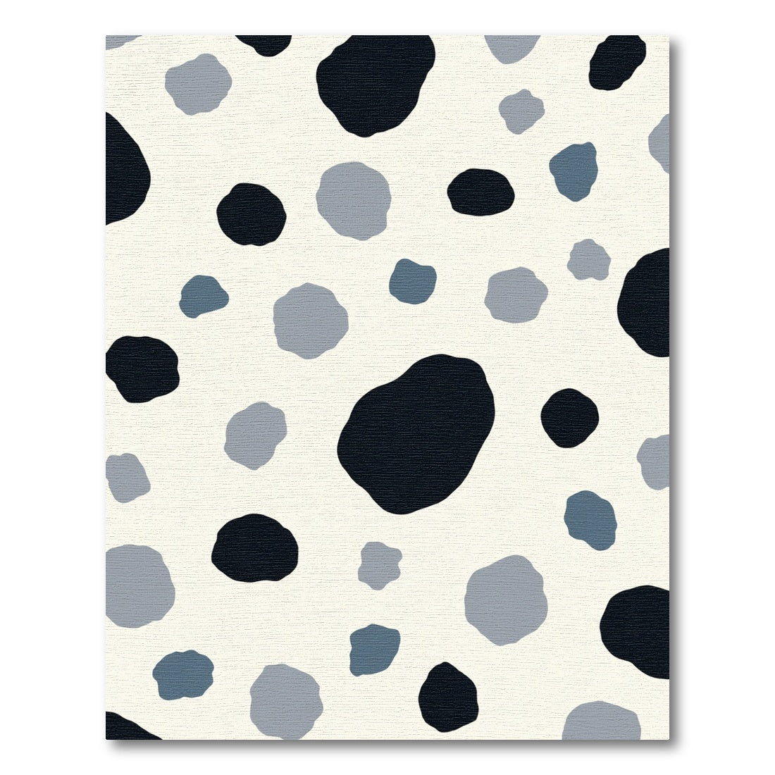 Abstract Black Gray Cloud Scatter Rug