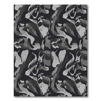 Monochromatic Abstract Blends Rug