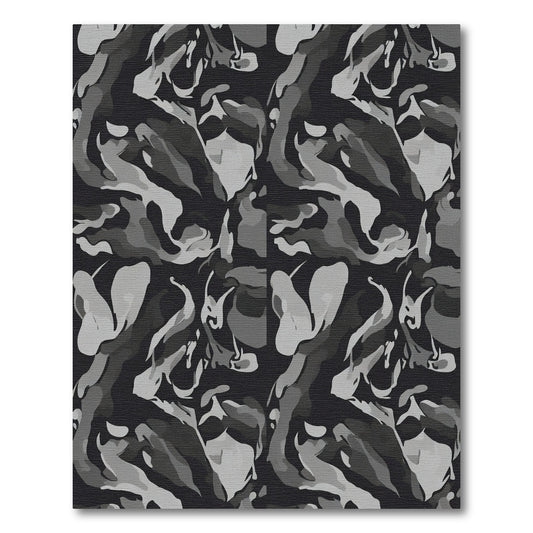 Monochromatic Abstract Blends Rug