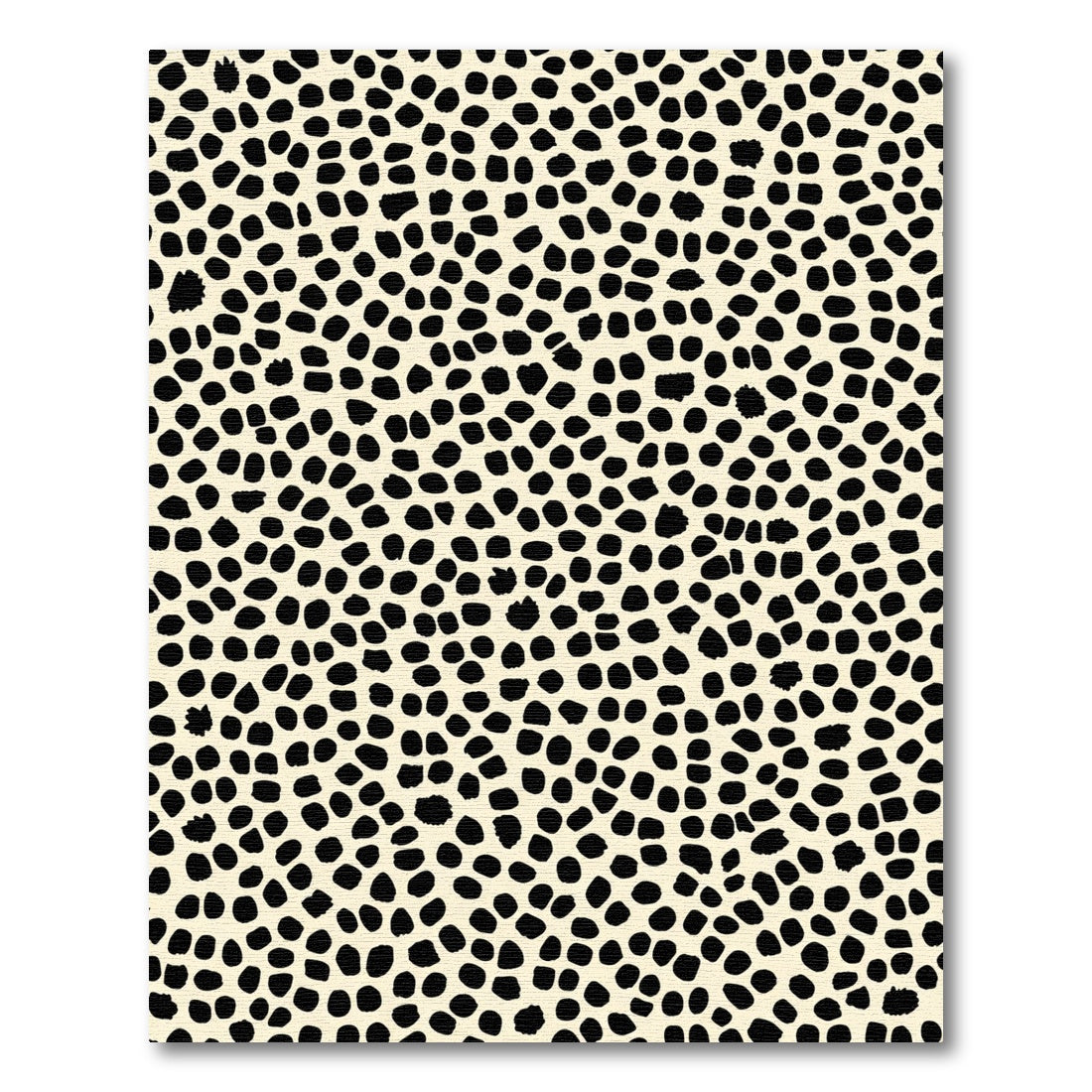 Neutral Speckled Organic Dot Arrangement Rug