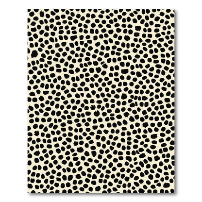 Neutral Speckled Organic Dot Arrangement Rug