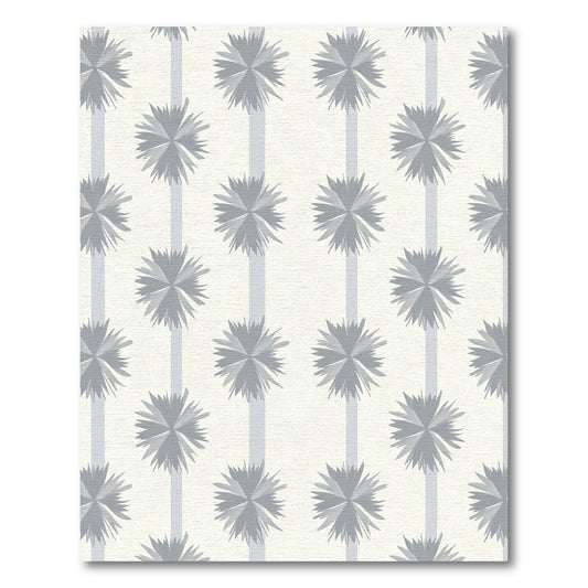 Silver Starburst Stripe Rug