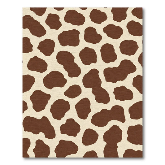 Brown Spots Organic Arrangement Rug