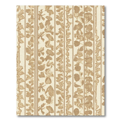 Cream Botanical Vine Accent Rug