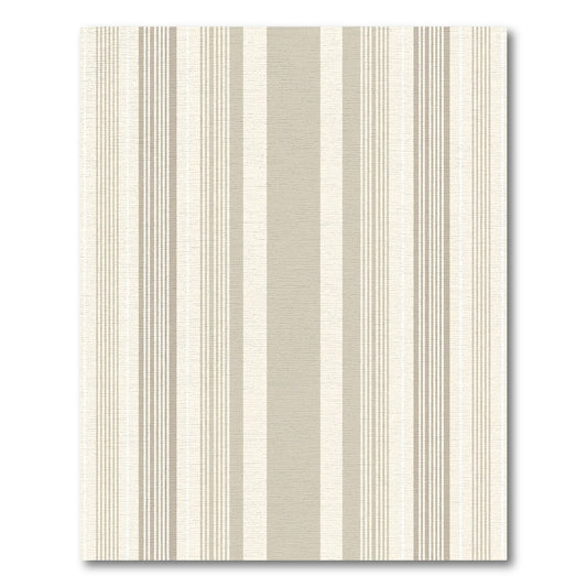 Neutral Earth Tone Vertical Stripe Rug