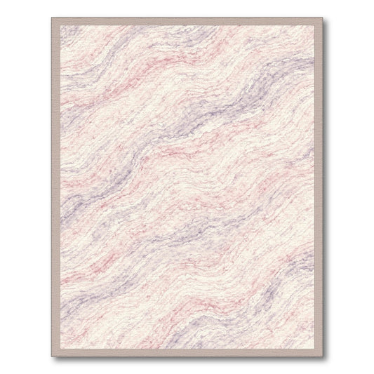Pink Marble Swirl Pink Area Rug