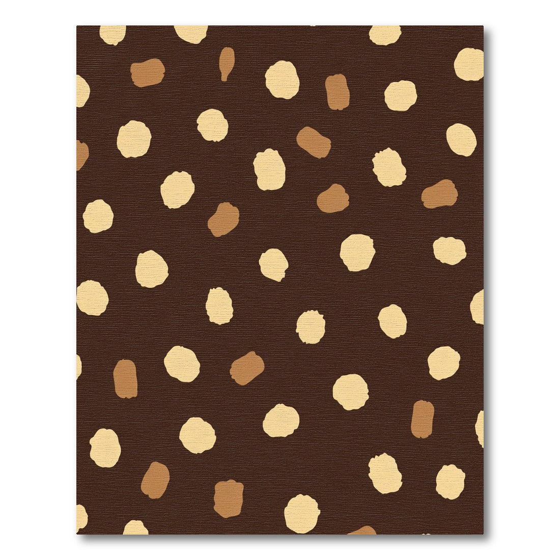 Random Light Dots Cream Aura Rug